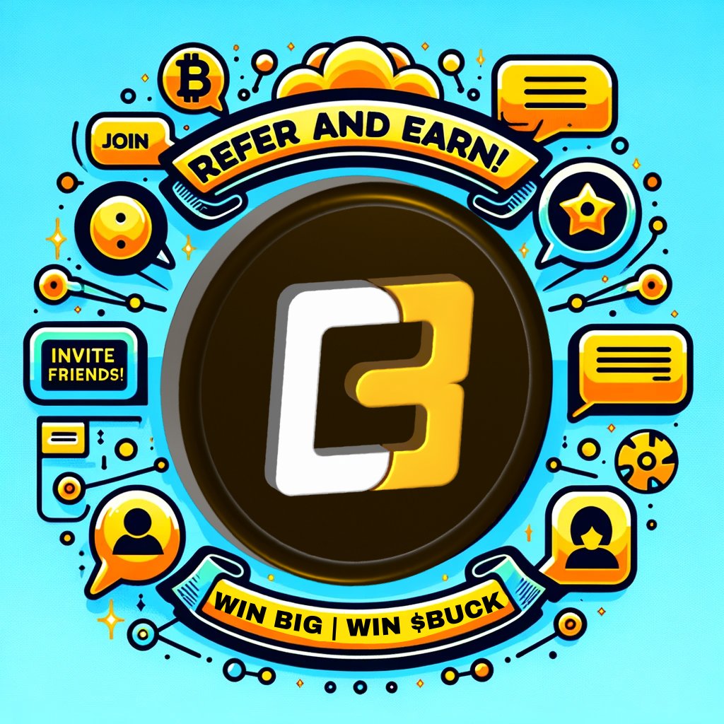 Refer Fast | Earn More with $BUCK 🤑💰
Don't miss out on this chance of a lifetime where #Rewards are given for your #Engagement ⚡️🔥
HURRY NOW‼️
👇👇👇
coinbuck.com
