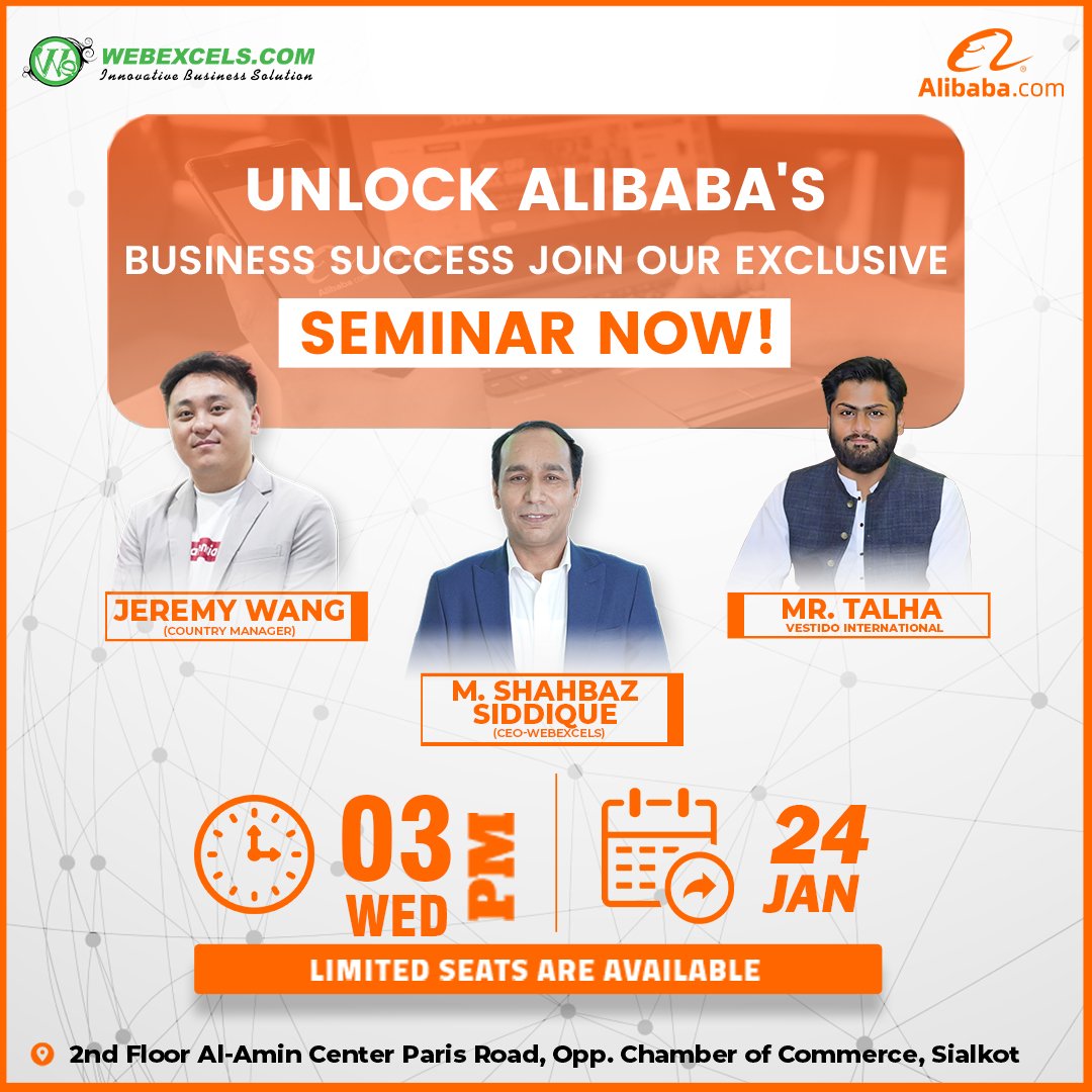 web_excels's tweet image. &quot;Unlock the gateway to global success! 📷📷 Dive into the world of endless opportunities on Alibaba and watch your business soar to new heights. 📷📷
#AlibabaGrowth #BusinessExpansion #WebExcels #alibaba #alibabacom