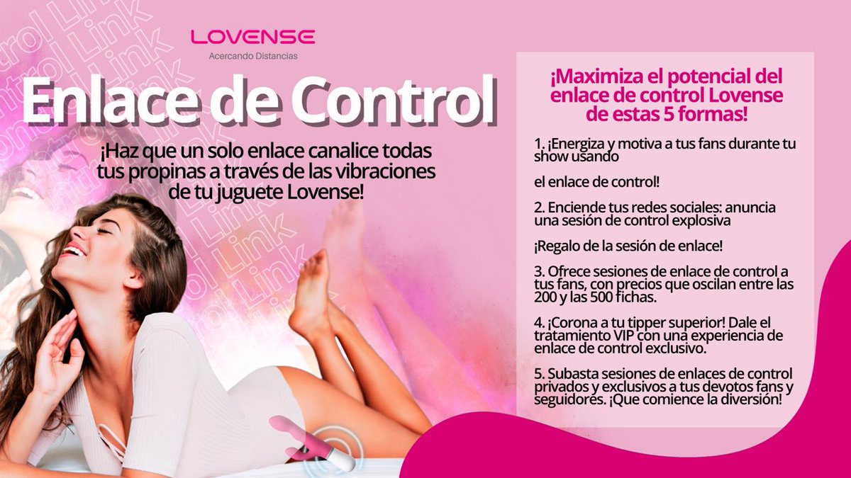 LovenseES's tweet photo. ¿Quieres mejorar tu experiencia con Lovense? 🙌💥 Aquí tienes 5 🔥 consejos para dominar el Lovense Control Link como un profesional! 🎉💦🚀 ¡Prepárate para disfrutar al máximo mientras complaces a tus seguidores! 🌟🔥
#Lovense #ControlLink #Camming https://t.co/y18cEYuXVD
