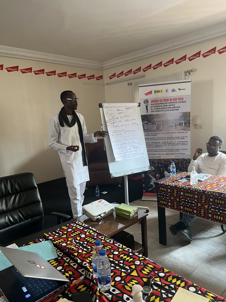 Jour 2 de la formation sur le monitoring et la documentation des atteintes et violations des DH dans l’espace : Documentation, recherche et enquête, c’est quoi? 
Facilité par  <a href="/AmnestySenegal/">Amnesty Sénégal</a>