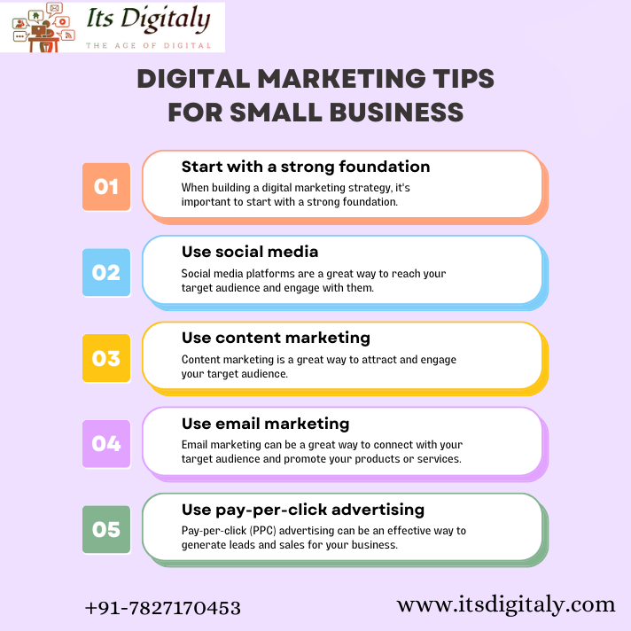 ItsDigitaly's tweet photo. Digital Marketing Tips for Small Business

https://t.co/DJTvV86ZBV

#seotips #seo #seostrategy #digitalamarketing #digitalmarketingagency #bestdigitalmarketingagency #ItsDigitaly https://t.co/bS9xRamkXB