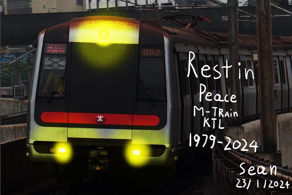 AAwvr1206's tweet photo. Rest In Peace The Oldest Engine M-Train 1979-2024

Taking Place the newest engine Is Q-Train 2022-Present https://t.co/X8zs6IjA99