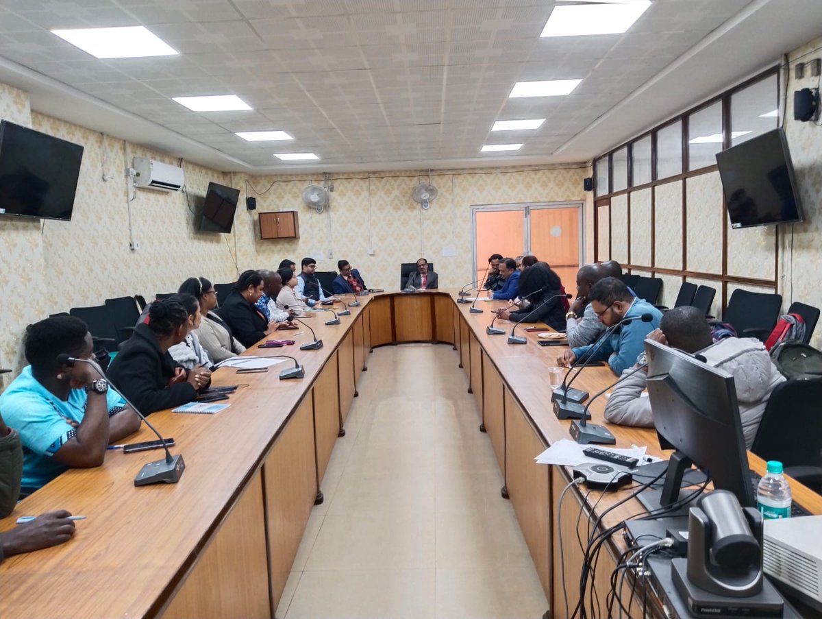 SDRD_NSSO's tweet photo. Training of ISEC students of Indian Statistical Institute by SDRD, MoSPI.

#mospi #SDRD @GoIStats https://t.co/TW1A8FWp2y