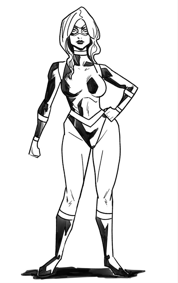 From my upcoming superhero comic, 'The Indivisibles,' Mackenzie Clark, AKA Diamante. After being secretively dosed with serum by Project Montauk, she develops super strength and impermeability to bullets. She escapes capture by Project Montauk and joins the team. #Indivisibles