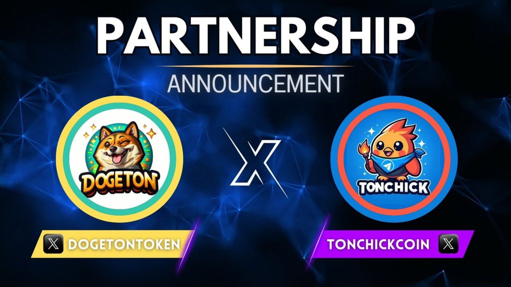TonChickCoin's tweet photo. Great News for Our Community! 🚀

We're elated to announce extraordinary news to our community! https://t.co/bFNBEajKRW has entered into an official partnership with TonChick. This partnership is a blend of new ideas and vibrant energy, bringing fresh perspectives to the table. https://t.co/hzBLjS2xCp