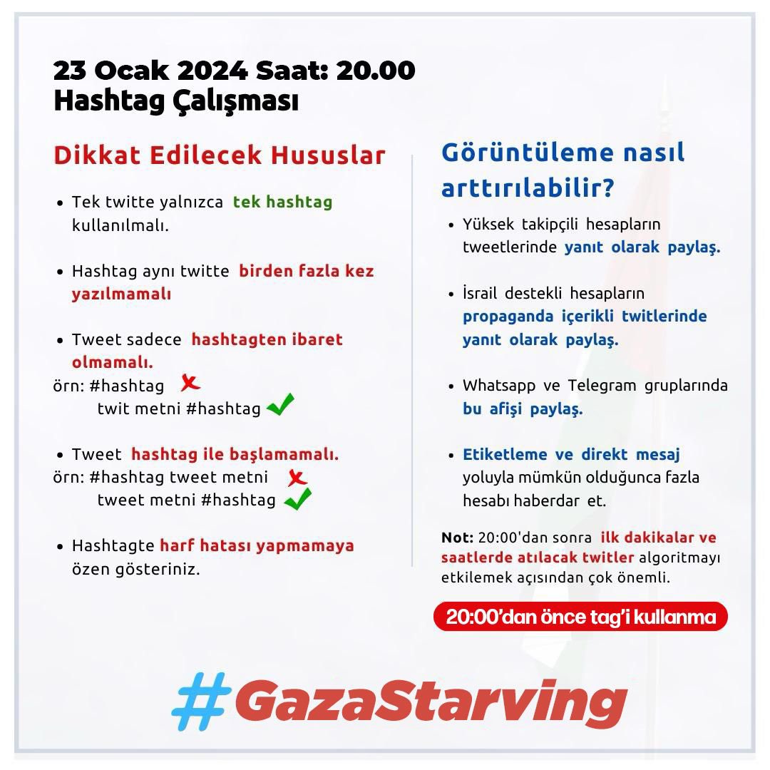 Aç ve susuz bırakılarak öldürülmeye çalışan sabi sübyana, gariban bir halka ve kardeşlerimize ses olacağız.

Dikkatli okuyun kardeşler. Elden ele yapalım.

📌 20:00’dan ÖNCE TAG’İ KULLANMAYIN.