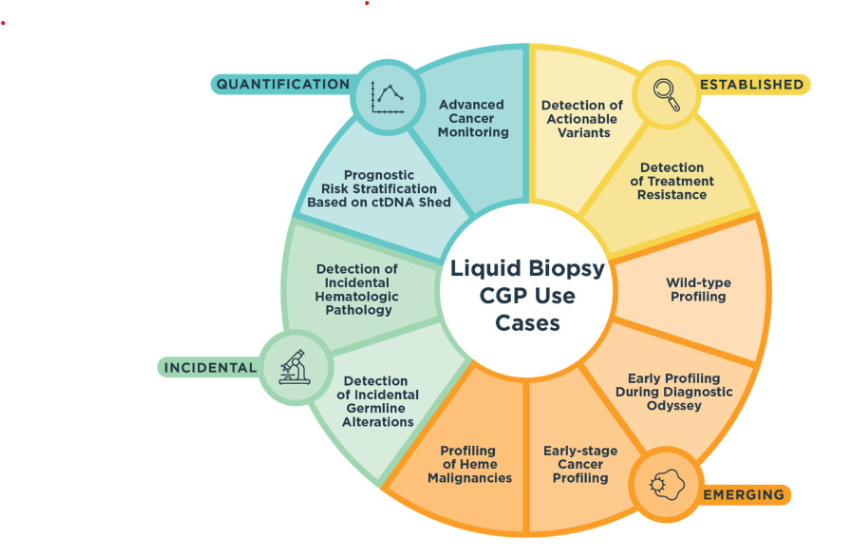 ADesaiMD's tweet photo. 🚨 In @isliquidbiopsy journal 
"Putting comprehensive 🧬 profiling of ctDNA to work"
We explore ctDNA's utility across 4 categories:
  1️⃣ Established 💊 selection
  2️⃣ Emerging 
  3️⃣ Incidental discovery of secondary genomic findings
  4️⃣ Quantification https://t.co/Nfq2DOxdBP https://t.co/A7TBDFY77d