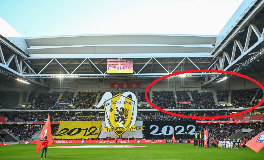 AuStadeLillois's tweet photo. 🚨 Suite à la fermeture de la tribune Nord contre Clermont (dimanche 04/02 à 15h00), les @DoguesVirageEst annoncent aller en tribune Sud niveau 2 ! 🤩

Tous les membres &amp; sympathisants sont invités à prendre leur place en tribune Sud niv.2 du bloc L21 au bloc L27. https://t.co/y2qFpbknnT