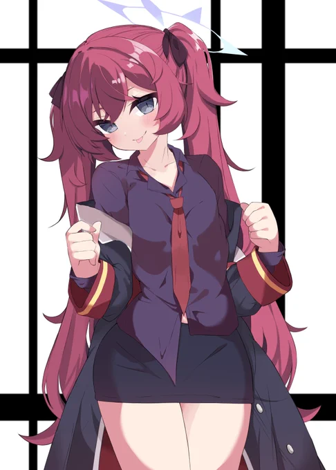 ツインテ×イロハ 最強無敵 #ブルアカ