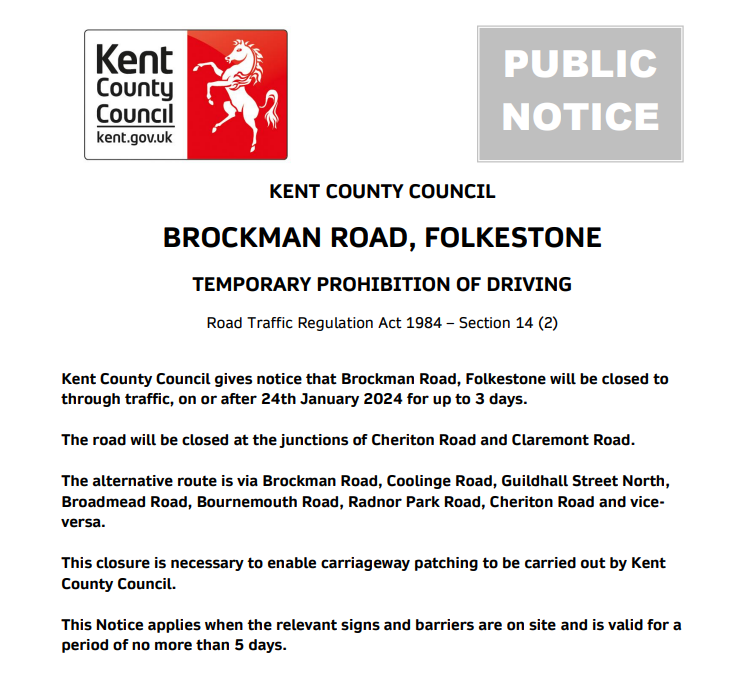 KCC Highways tweet media