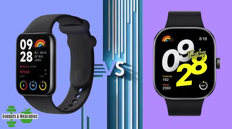 Gadgets & Wearables on X: Redmi Watch 4 vs Xiaomi Mi Smart Band 8 Pro:  Feature by feature #smartwatch #smartwatches #redmiwatch4  #xiaomismartband8pro   / X