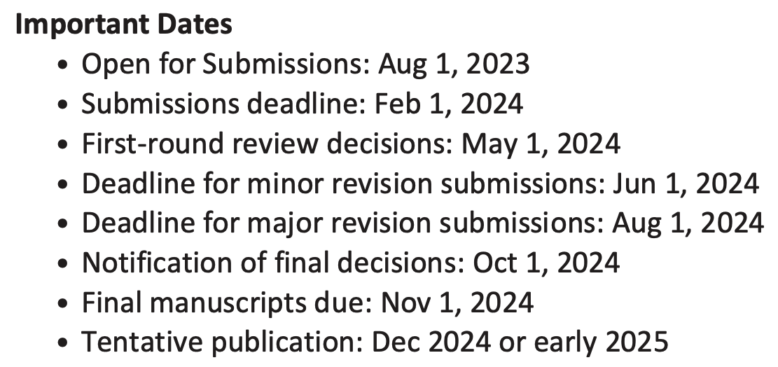 QingyaoAi's tweet photo. The submission deadline for the TOIS Special Issue on Pre-trained Models for Search and Recommendation is approaching! Don't miss the chance to contribute your insights and research on pre-trained models for IR! #TOIS https://t.co/eyDBu7e139 https://t.co/GP2VOcsgv8