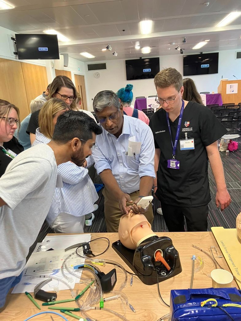 AGBCentre's tweet photo. We love these photos from the NHS Dr Gray's Airways Day from last year!

As you can see here at the AGBC we have plenty of space for educational break out sessions for your next conference, get in touch with agbcevents.moray@uhi.ac.uk to book 🧑‍🏫

#uhimoray #thinkuhi https://t.co/P6PdoHO8su