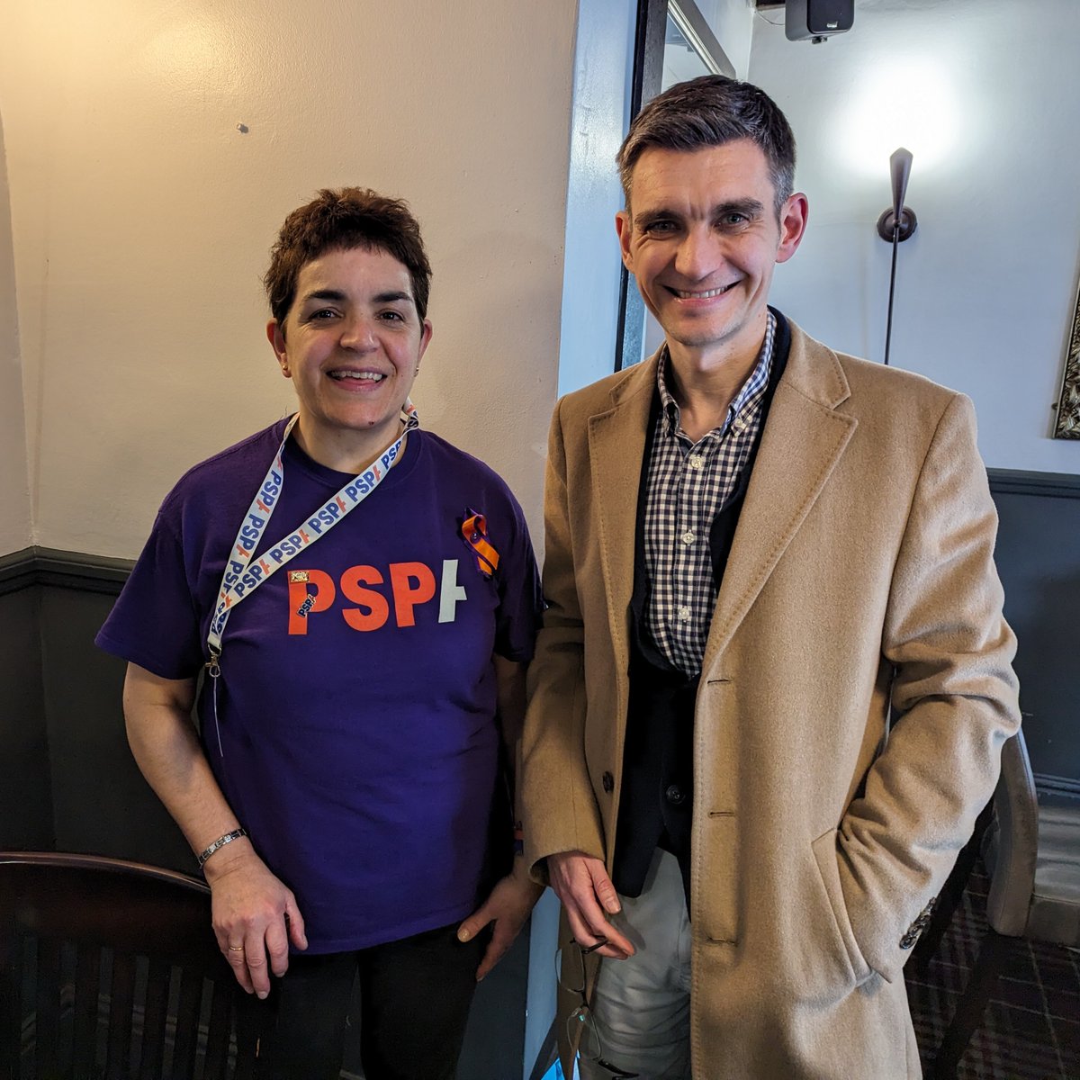 Dan Smith👁👁 (@attentionlab) on Twitter photo We had a lovely meeting with Maria and the Durham branch of the <a href="/PSPAssociation/">The PSP Association</a>, where <a href="/Alchev_/">Alexis Cheviet</a> & I got a grilling on our research ideas 😊. Thanks very much for making us feel welcome & your interest in the #PSP project! We had a lovely meeting with Maria and the Durham branch of the <a href="/PSPAssociation/">The PSP Association</a>, where <a href="/Alchev_/">Alexis Cheviet</a> & I got a grilling on our research ideas 😊. Thanks very much for making us feel welcome & your interest in the #PSP project!