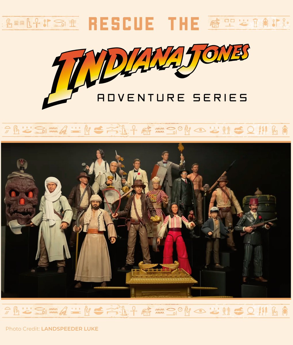Are you collecting the Indiana Jones Adventure Series? A petition 👇👇👇 change.org/p/rescue-the-i…