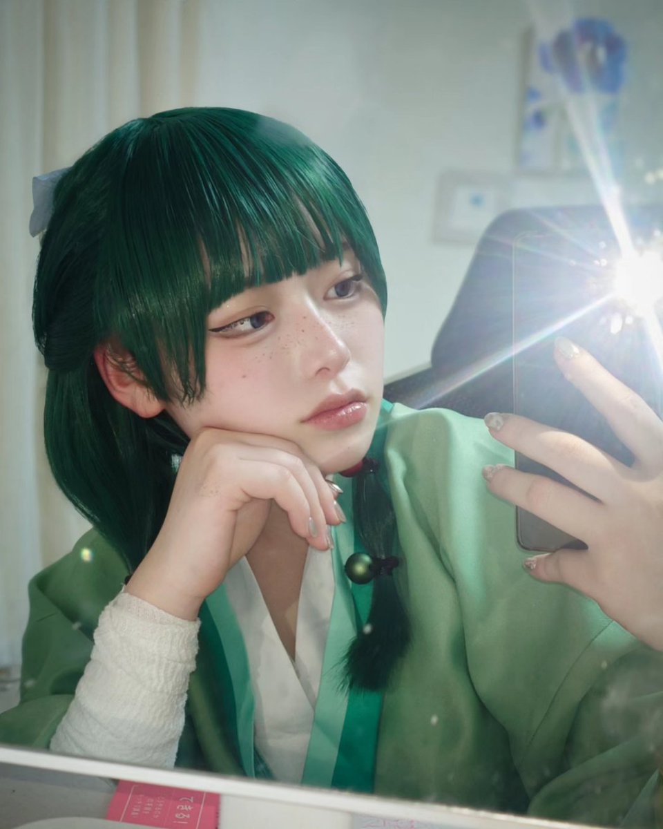 _mumei_R's tweet photo. 自分のそばかすがここで活かせると思わなかったうれしかった
 #薬屋のひとりごとコスプレ https://t.co/pGg4MiAltL