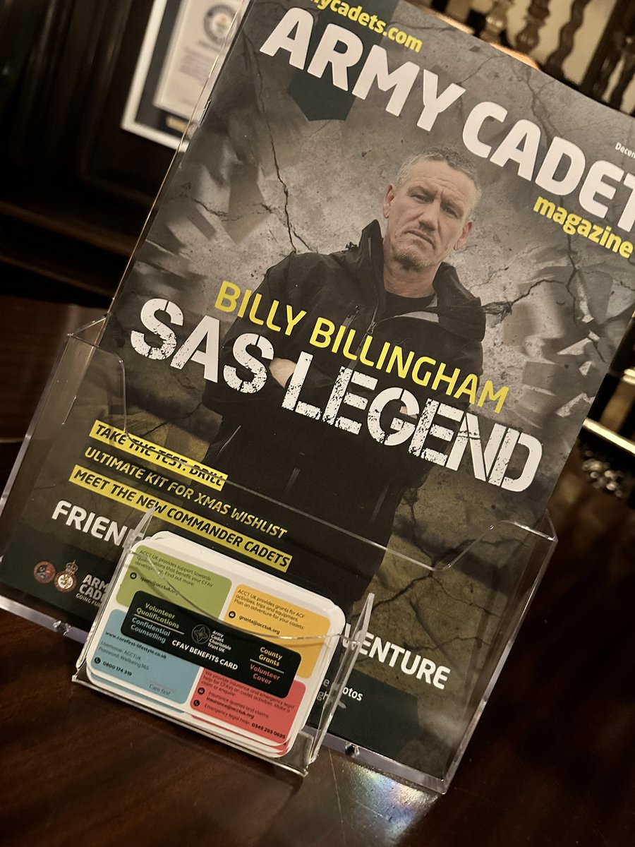 CFAV Benefit Cards, make sure you grab one when you next visit <a href="/CTCFrimleyPark/">CTC Frimley Park</a>  provided by <a href="/AcctUk/">ACCT UK Official</a>   #SupportingCFAVs