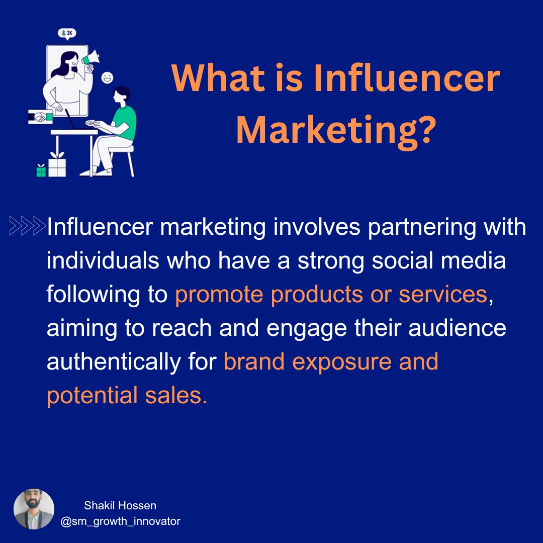 What is Influencer marketing?

#InfluencerMarketing #SocialMediaInfluencers  #DigitalInfluencers #InfluencerCollaboration #InfluencerPartnerships #InfluencerCampaigns #InfluencerStrategy #InfluencerEngagement  #InfluencerCommunity   #InfluencerTips  #SocialMediaMarketing