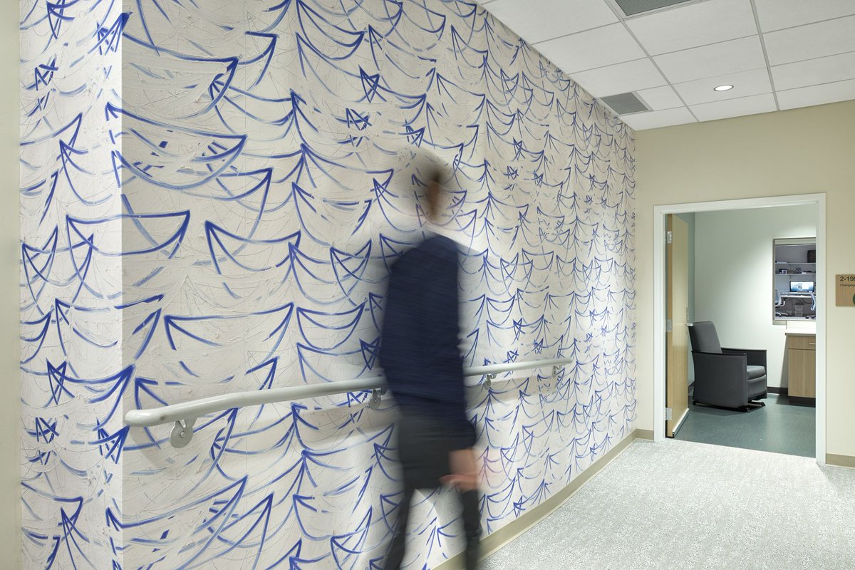 NEWLY INSTALLED 🎉We are delighted to announce the completion of Rashid Johnson’s #RxARTProject for the University of Minnesota’s Masonic Institute for the Developing Brain (MIDB) 🧠 Johnson brought his calming blue &amp; white “Seascape” imagery to the MRI suite at MIDB. <a href="/UMN_MIDB/">MIDB</a>