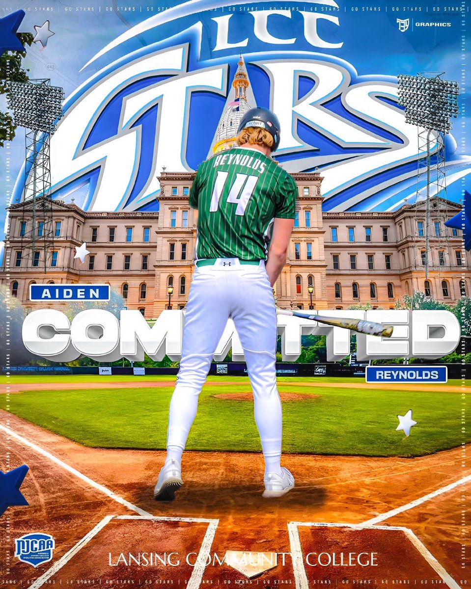 AidenReynolds05's tweet photo. I’m thrilled to announce that I will be perusing my academic and athletic career at Lansing Community College! Thanks to all family, friends, and coaches who supported me along the way, shaping me to be who I am today. GO STARS⭐️@Lansing_Stars https://t.co/9clqvaQ51t