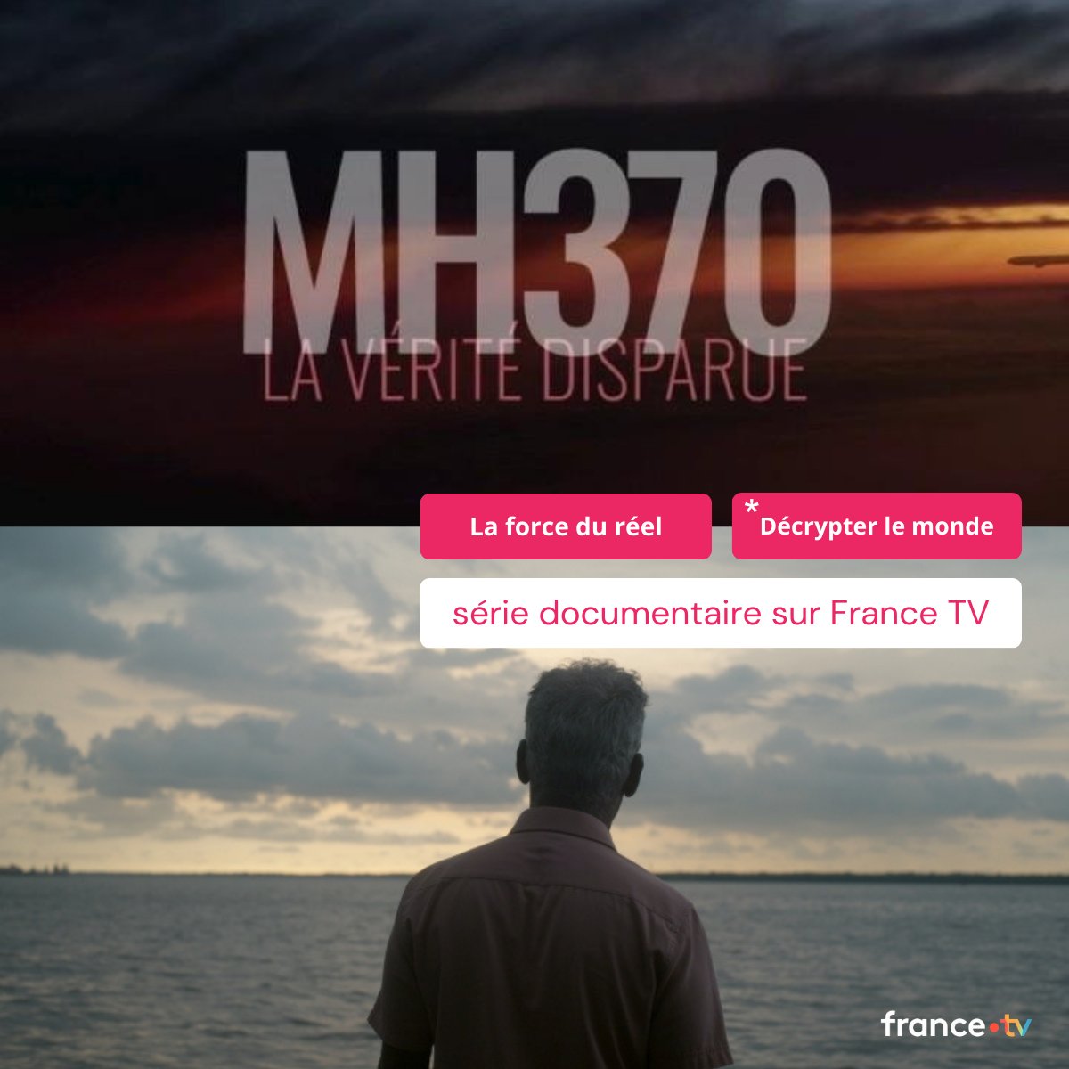 💗 La force du réel sur <a href="/FranceTV/">France tv</a> – Décrypter le monde

#MH370 la vérité disparue, une série documentaire par <a href="/BenoitBringer/">Benoît Bringer</a> 👏👏
"Au cœur de ce récit, il y a le vertige de l’inexpliqué, mais aussi une réflexion sur notre époque."

▶️ À ne pas manquer ce soir à 21h10 sur France 2