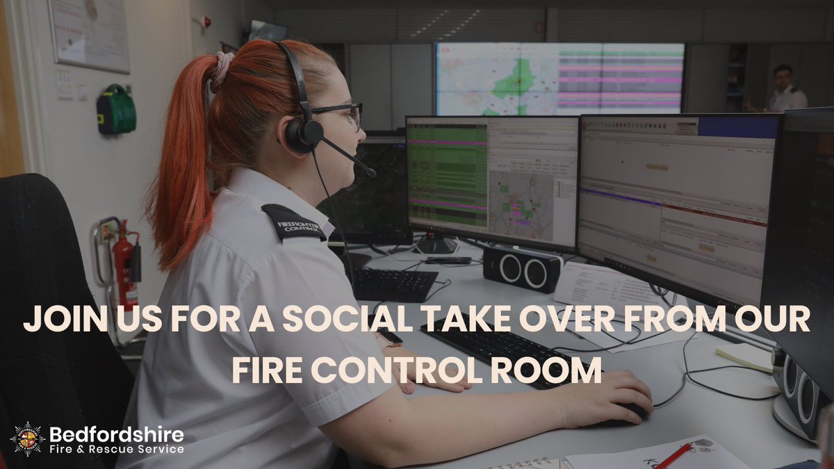 Have you ever wondered what it's like to work in a 999 control room? On Thursday we'll be giving you a look behind the scenes of what a day in the life of our firefighter control is really like. Head over to stories on our Instagram or Facebook to follow along.