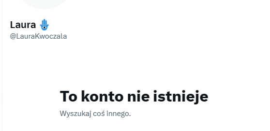 #ZielonaGranica
Jakaś łajza zgłosiła konto @LauraKwoczala
naszej przyjaciółki, aktywistki działającej na rzecz praw człowieka - w szerokim tego słowa znaczeniu.
Laura wróci niebawem.
@Zieloni @Hanna_Machinska @PodlaskieOPH @CzabanPiotr @RadioWolnaPL