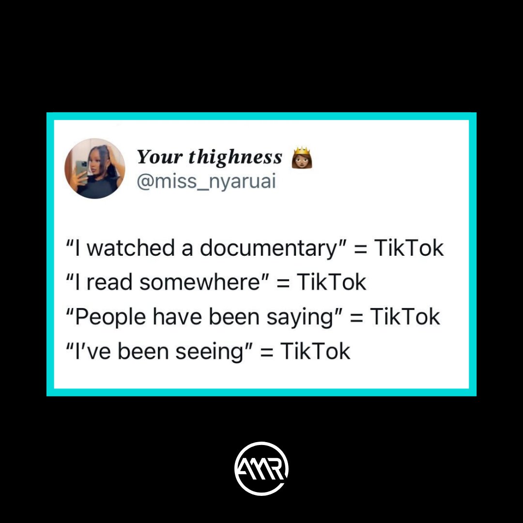 AmrDigital's tweet image. Don&apos;t worry, we fact-checked with another source (Reels) 😂 

#AMRDigital #SocialMediaMeme #SocialMediaHumor #TikTok #TikTokMeme