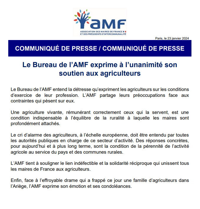 AMF | Association des maires de France tweet media