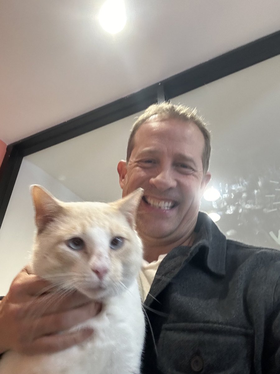 And, his name is Romeo… he is Siamese and needs to be the only kitty in the house, but extremely snuggly.