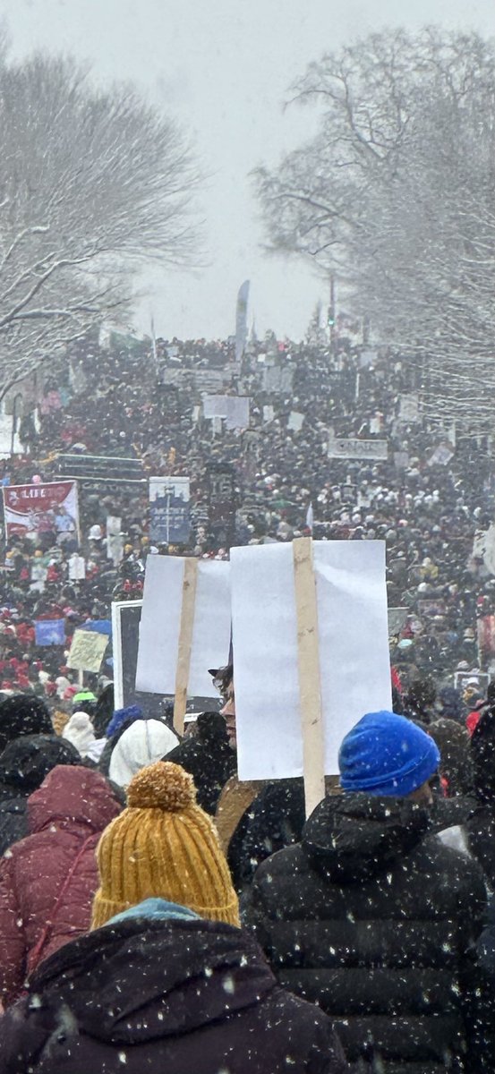 March for Life, Washington, DC, January 19, 2024. #MarchforLife