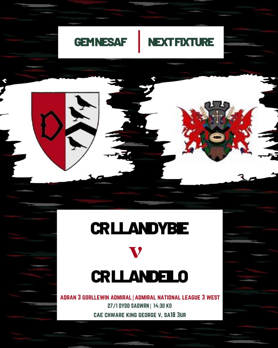 CR Llandeilo RFC tweet media
