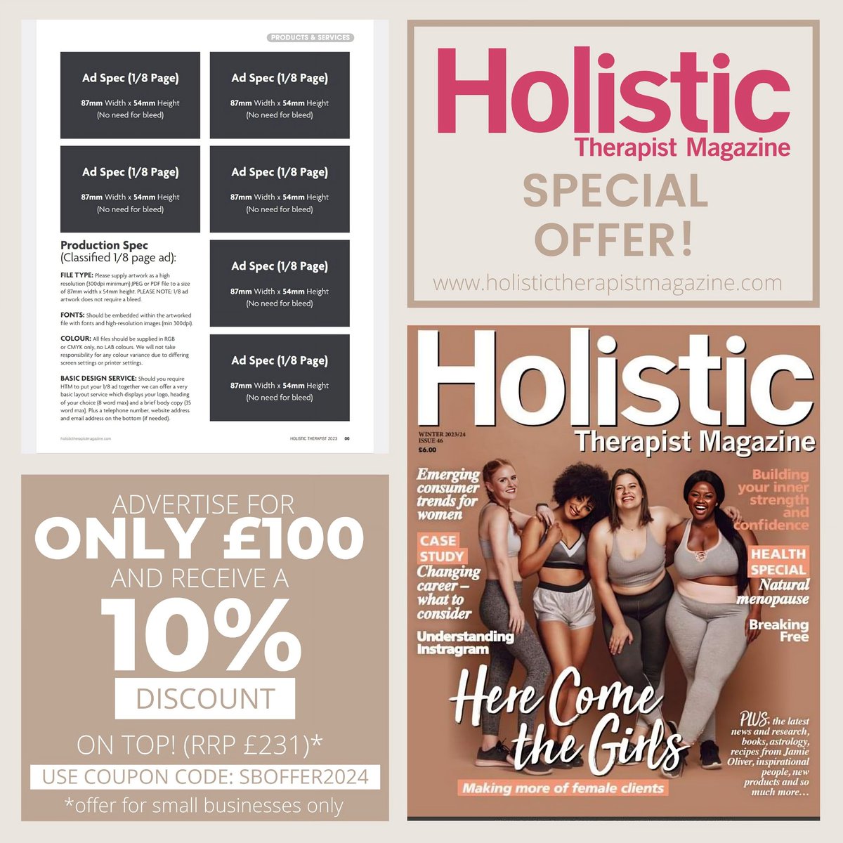 Holistic Therapist Magazine tweet media