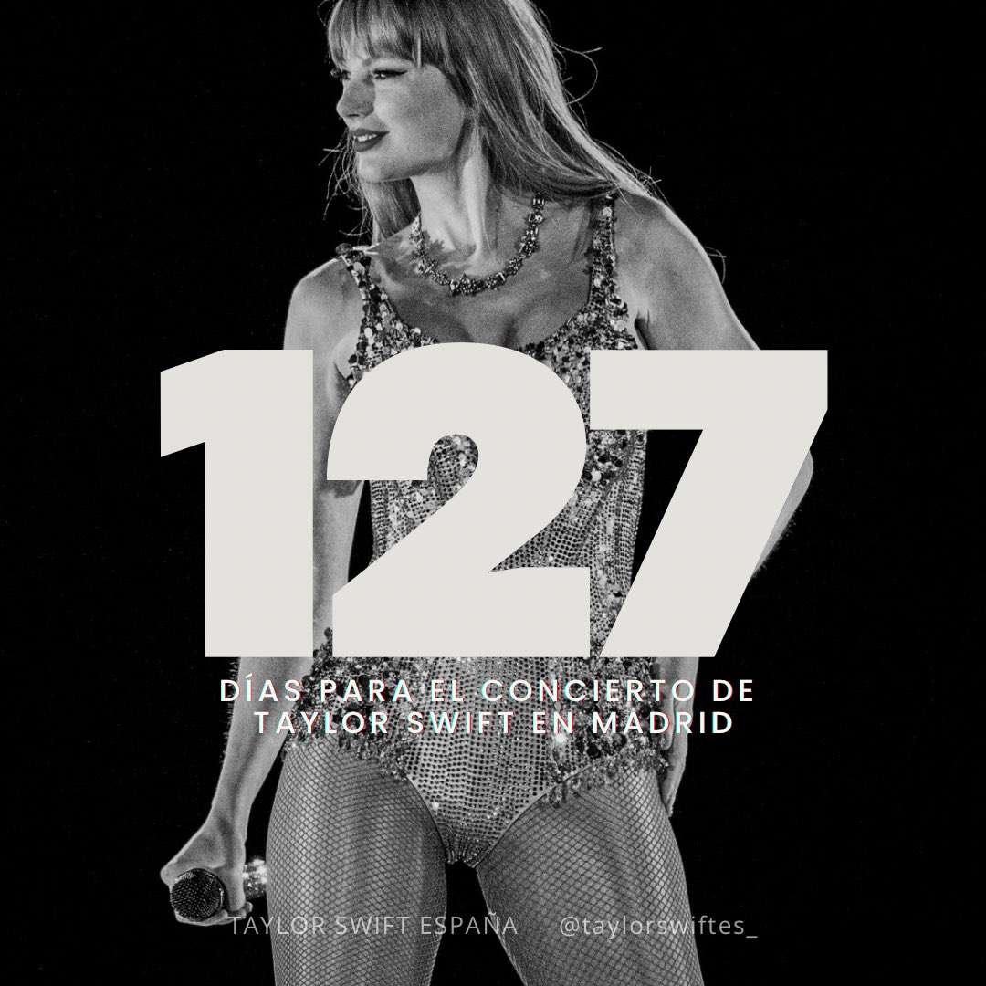 taylorswiftes_'s tweet image. 🏟️ 1 2 7 🏟️
#TSConciertoMadrid