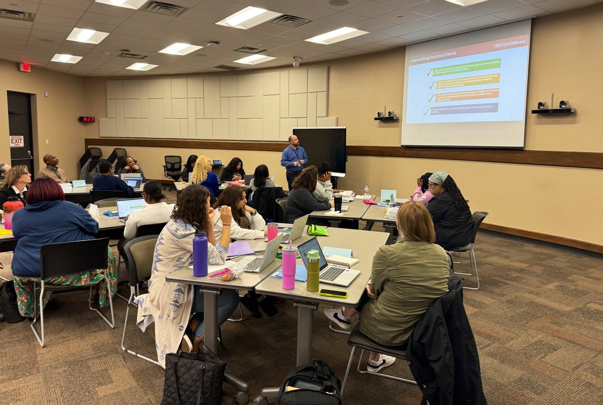 Sheltered Instruction Cadre Cohort 3 will focus today on planning for linguistic support in assessments and instruction and embedding culturally responsive practices for inclusive classrooms. #EquityAndAccess #ChooseToCare