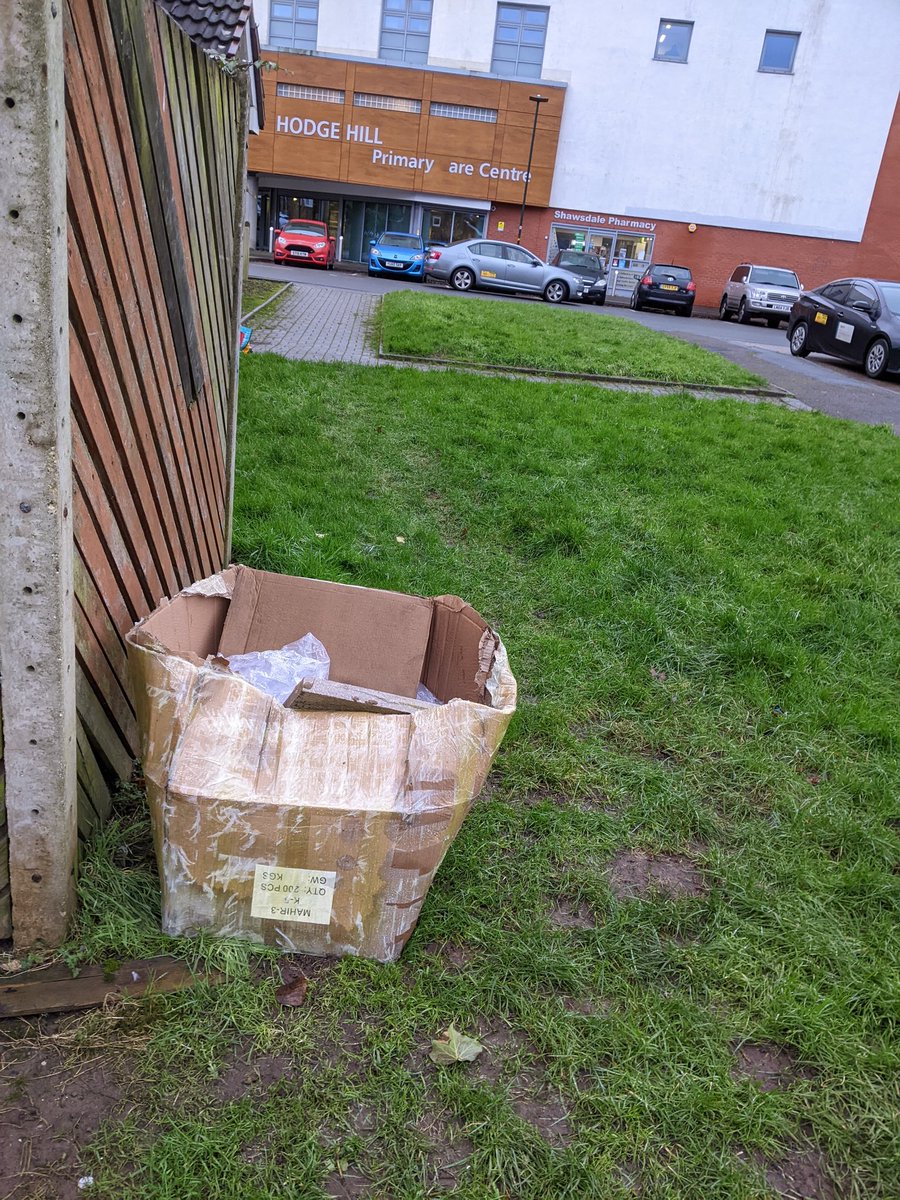 Fly tipping for removal please at communal bin refuse area B36 8NN @BCC_Help @HodgeHillResid1