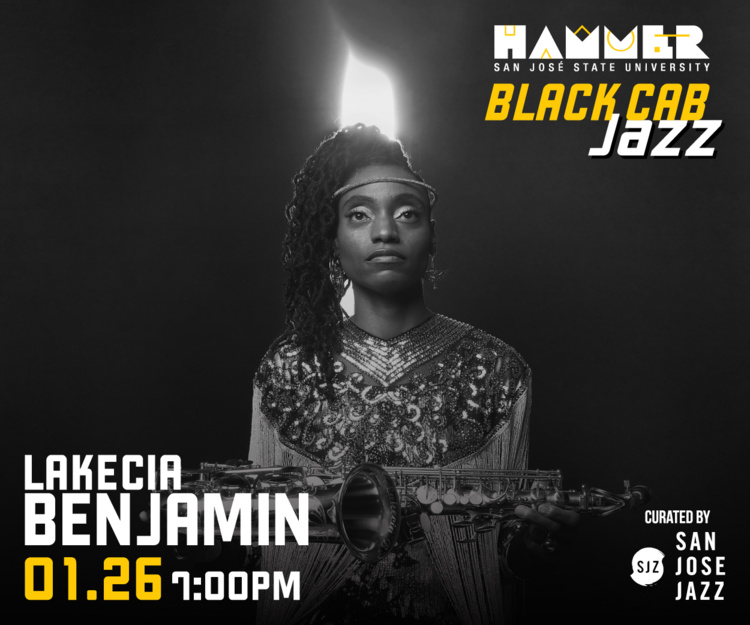 San Jose Jazz (@sanjosejazz) on Twitter photo <a href="/LakeciaB/">Lakecia Benjamin</a> appears at the <a href="/hammer_sjsu/">Hammer Theatre | San Jose</a> on Jan 26 as part of the Black Cab Jazz Series, curated by SJZ. Thrice nominated for a Grammy Award and fusing hip-hop, jazz, and soul, her electric presence and fiery sax work is a must-see!
#sjz #blackcab #hammer
events.sjsu.edu/event/hammer_p… <a href="/LakeciaB/">Lakecia Benjamin</a> appears at the <a href="/hammer_sjsu/">Hammer Theatre | San Jose</a> on Jan 26 as part of the Black Cab Jazz Series, curated by SJZ. Thrice nominated for a Grammy Award and fusing hip-hop, jazz, and soul, her electric presence and fiery sax work is a must-see!
#sjz #blackcab #hammer
events.sjsu.edu/event/hammer_p…