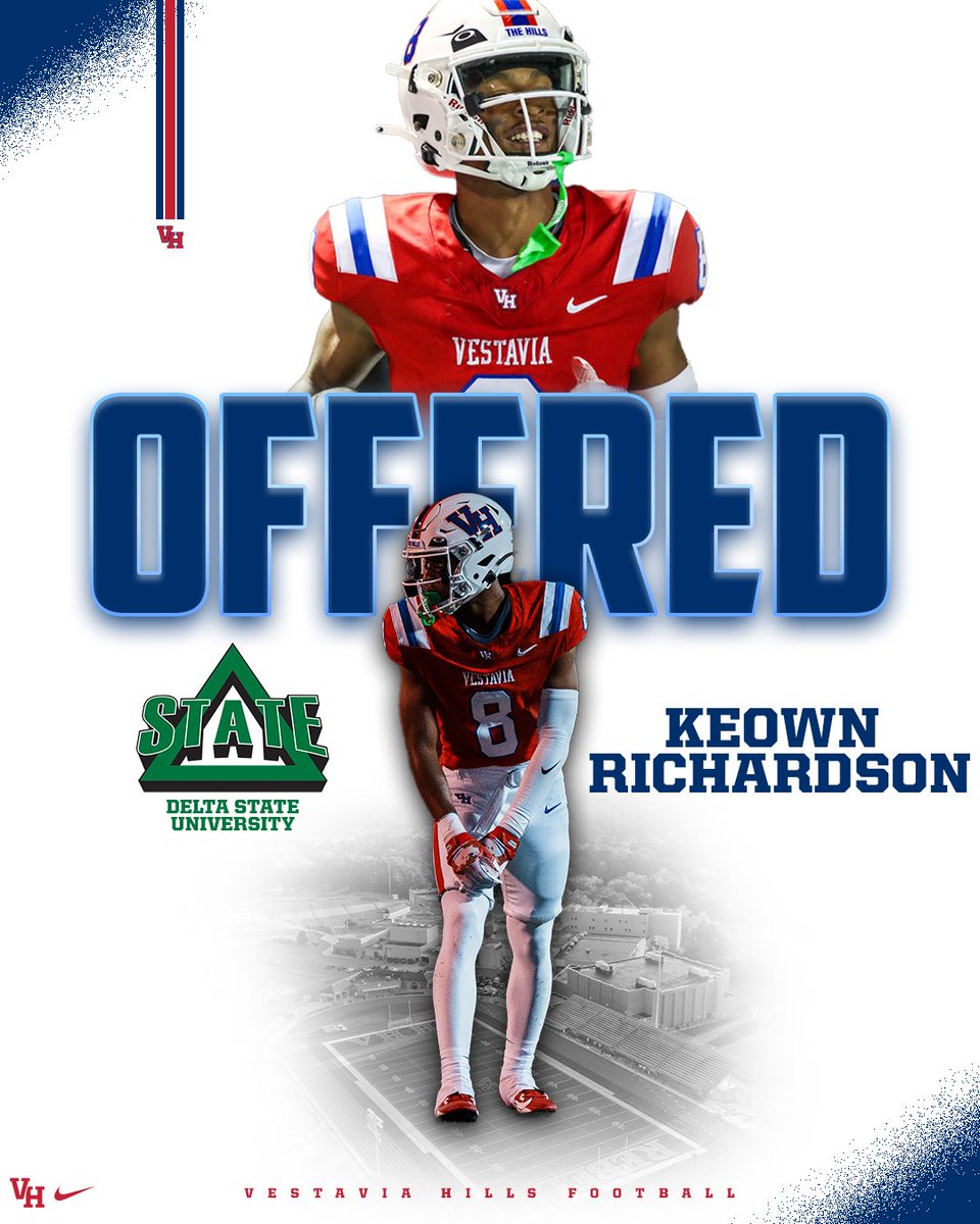 Congratulations to @KeownRichardson for receiving an offer from @DeltaStateFB ! #1REBEL