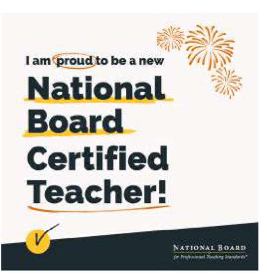 #TeamNBCT #NBCTstrong! #808nbcts @HahaioneES 
Yay!