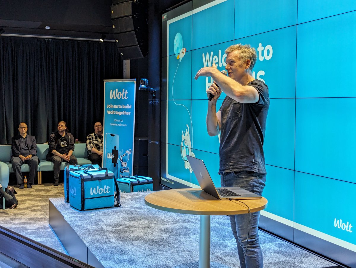 We kicked the year off with a bang at HelsinkiJS! This is one of our biggest events ever with over 270 people signed up. Thanks to <a href="/woltapp/">Wolt</a> and the speakers! meetabit.com/events/helsink…