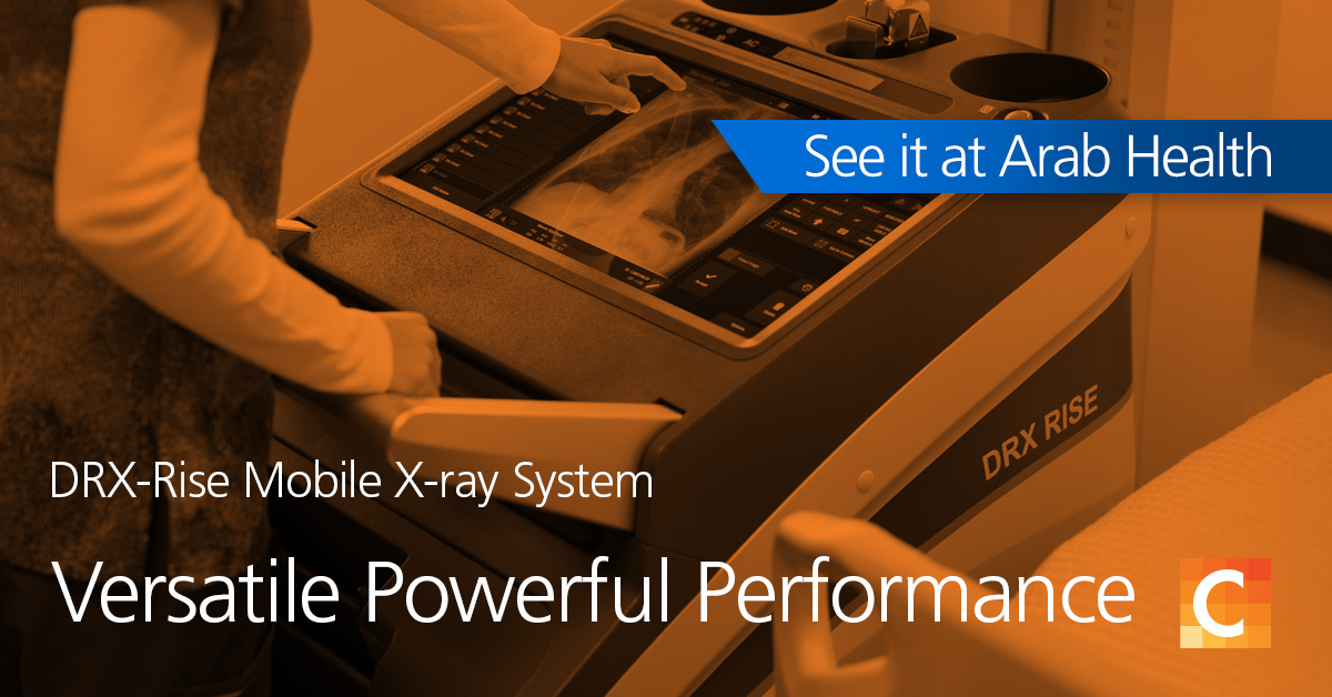 Carestream's tweet photo. The new DRX-Rise Mobile X-ray System has the power to go anywhere mobile imaging is needed.
See it at Arab Health!
*Not available in all countries*
https://t.co/EjcnykqNIB
#Carestream #ArabHealth2024 #ArabHealthExhibition #ArabHealth #mobileimaging #bedsideimaging https://t.co/c2Pn0J7WuW