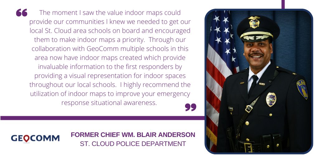 _GeoComm's tweet photo. Thank you to the St. Cloud Police Department for being a GeoComm customer and entrusting us with providing indoor maps to multiple schools in the area.  
  
Visit https://t.co/SjratARurl to learn more.  
  
#GeoCommThanksYou #IndoorMaps #IndoorLocation https://t.co/Ggi8D6uFbo
