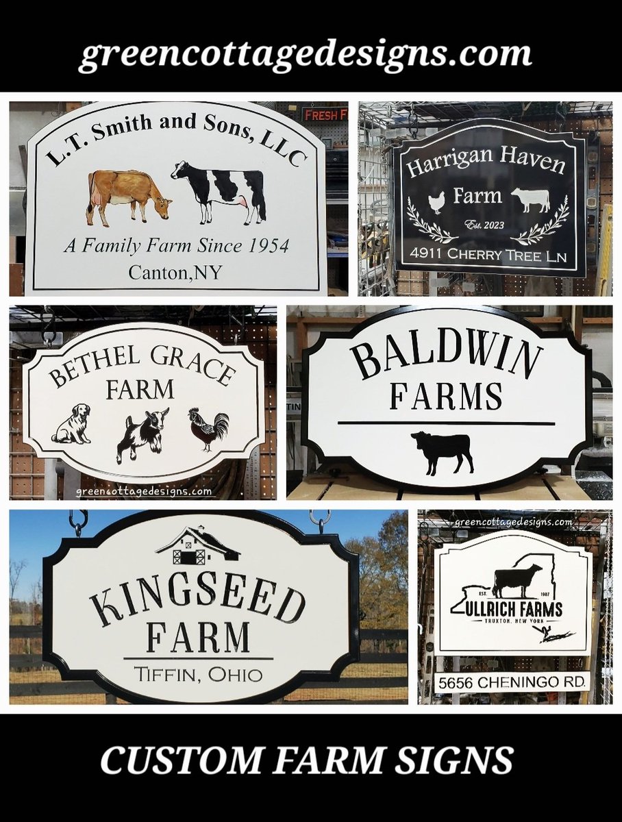 cottage_green's tweet image. Dairy Farm Signs Milk Farmers Farm House Address Signs by greencottagedesigns.com Renderings Provided ☆ Solid PVC Custom Outdoor Signs #DairyFarmSign #Farmsign #pvcsign #CantonNY #Cows #Greencottagedesigns  #DairyCows