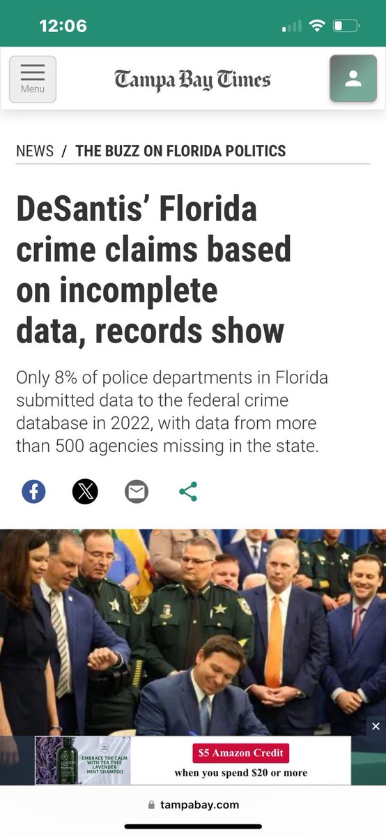 shipenewbery's tweet photo. @GovRonDeSantis You have returned to a fired up democratic base in FL and your rhetoric and lies will be called out! #DeLiar
Low crime rate because… https://t.co/mq9J2oPuqW