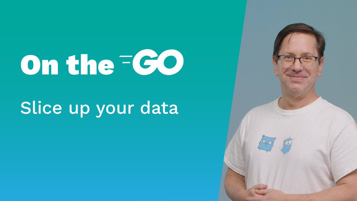 golang's tweet image. You may be wondering:
🤔 What's an array?
👀 What's a slice?
🤷♀️ What's the difference between the two?
We discuss all of this and more in our new series, On the Go → goo.gle/3vFn8fG