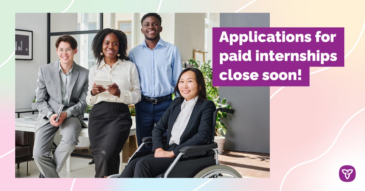 Applications for the Ontario Internship Program close next week January 31 at 12:00 pm EST! Explore the diversity of careers available and make your mark in the Ontario Public Service. Apply now: Ontario.ca/internships