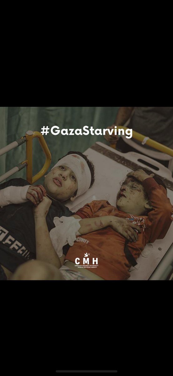 Normal şeyler değil bunlar alışmayalım bütün imkanlarımızı kullanarak bu soykırıma sessiz kalmayalım ….#GazaStarving