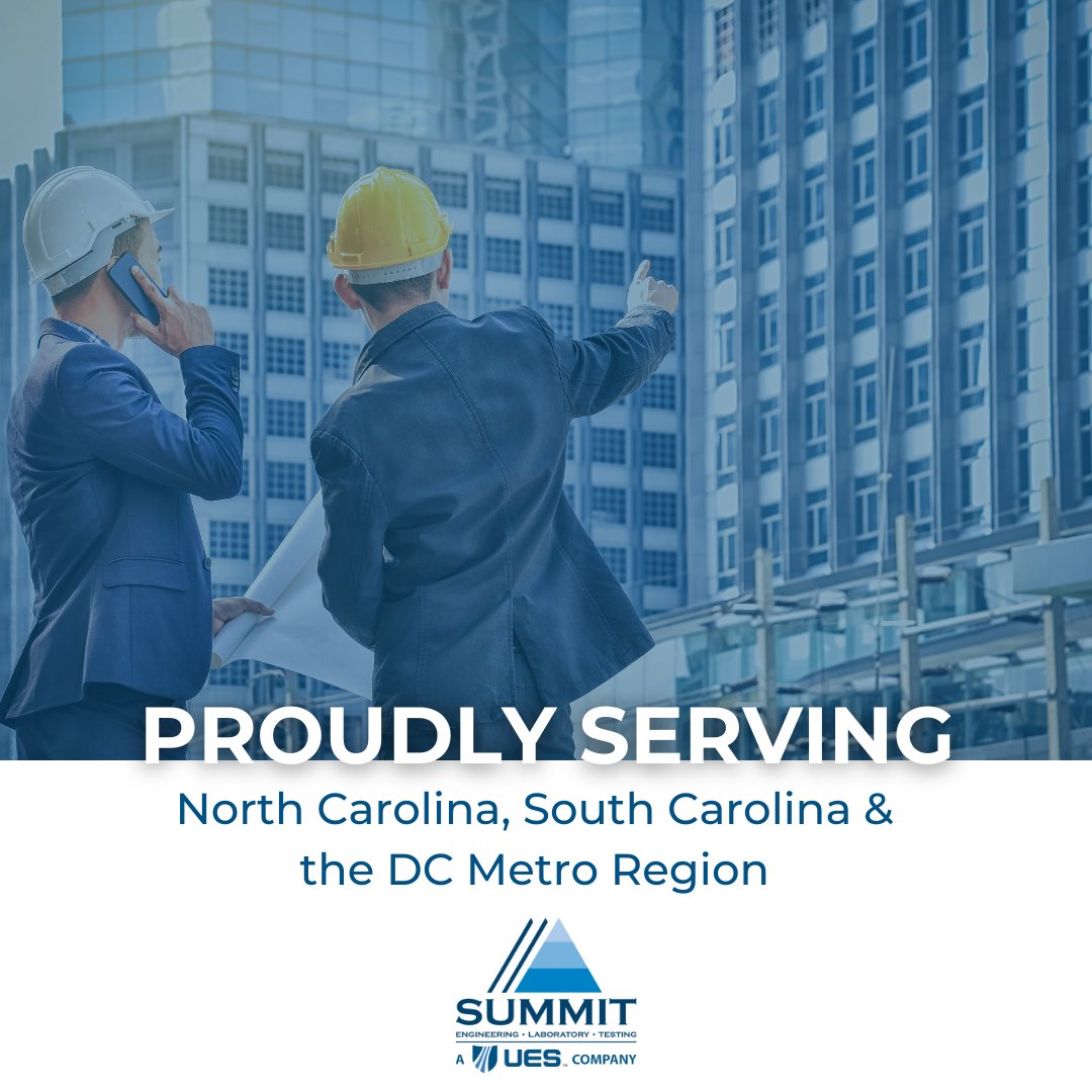 With a team of 200 strong, we're making waves in North Carolina, South Carolina, and the DC Metro region, proudly serving from six office locations. Wherever you are, SUMMIT is here to elevate your success! 

#SUMMIT #SUMMITengineering #engineering #UES #GroundedInExcellence