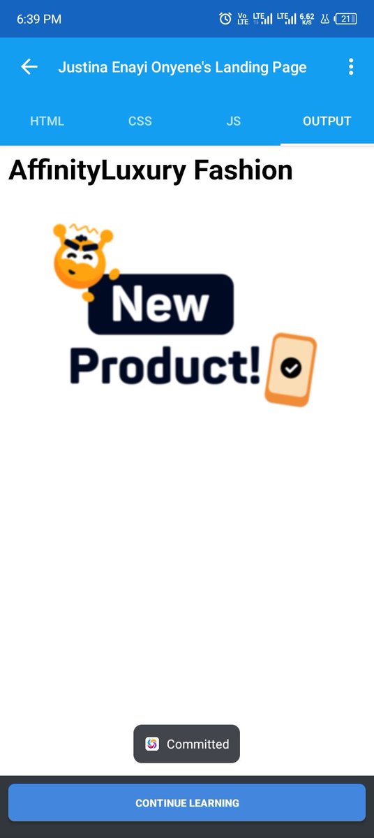 OnyeneEnayi's tweet image. Yaaay, FoxI just created my first landing page for my business 😘👌
#100DaysOfCode 
#sololearn
#selfdevelopment