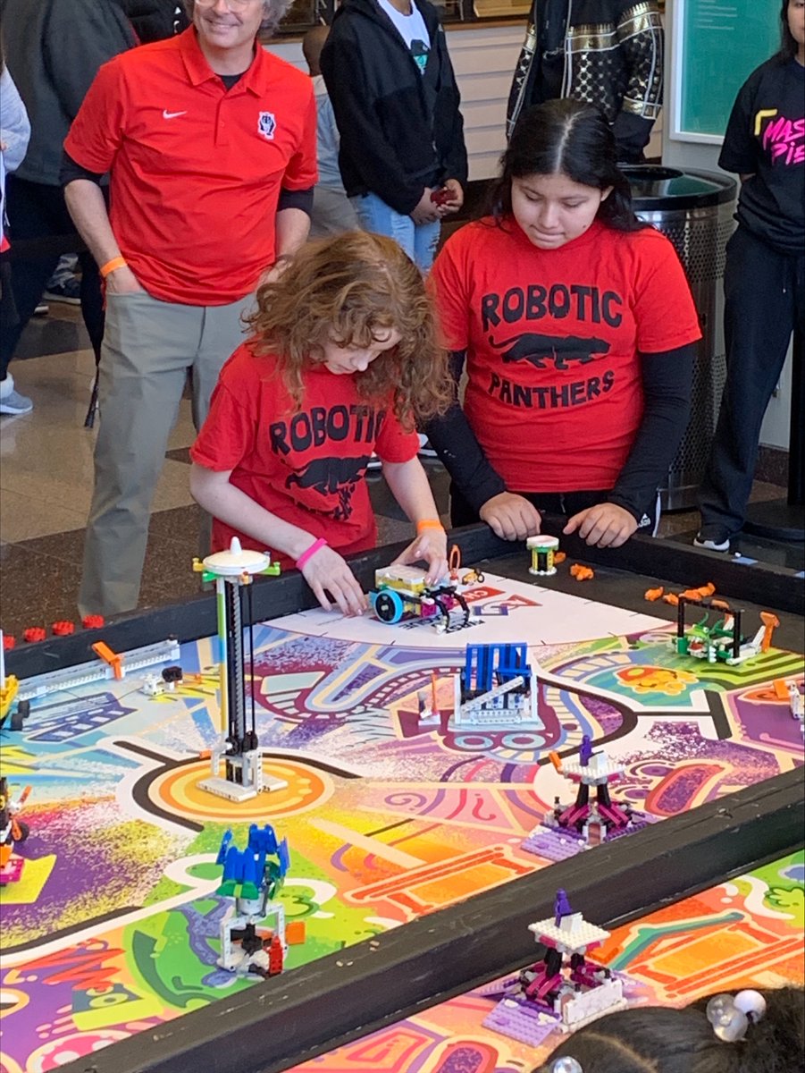 KCPS (@kcpublicschools) on Twitter photo We are SO PROUD of our robotics teams who competed in this past weekend's FIRST LEGO League Robotics Regional Championships!
Robotics teams from <a href="/KCPS_FLA/">KCPS FLA</a>, <a href="/KCPS_Wheatley/">KCPS_Wheatley</a> & <a href="/KCPS_Rogers/">KCPS Rogers</a> competed against 350 other students at the prestigious championship event.
Great job! We are SO PROUD of our robotics teams who competed in this past weekend's FIRST LEGO League Robotics Regional Championships!
Robotics teams from <a href="/KCPS_FLA/">KCPS FLA</a>, <a href="/KCPS_Wheatley/">KCPS_Wheatley</a> & <a href="/KCPS_Rogers/">KCPS Rogers</a> competed against 350 other students at the prestigious championship event.
Great job!